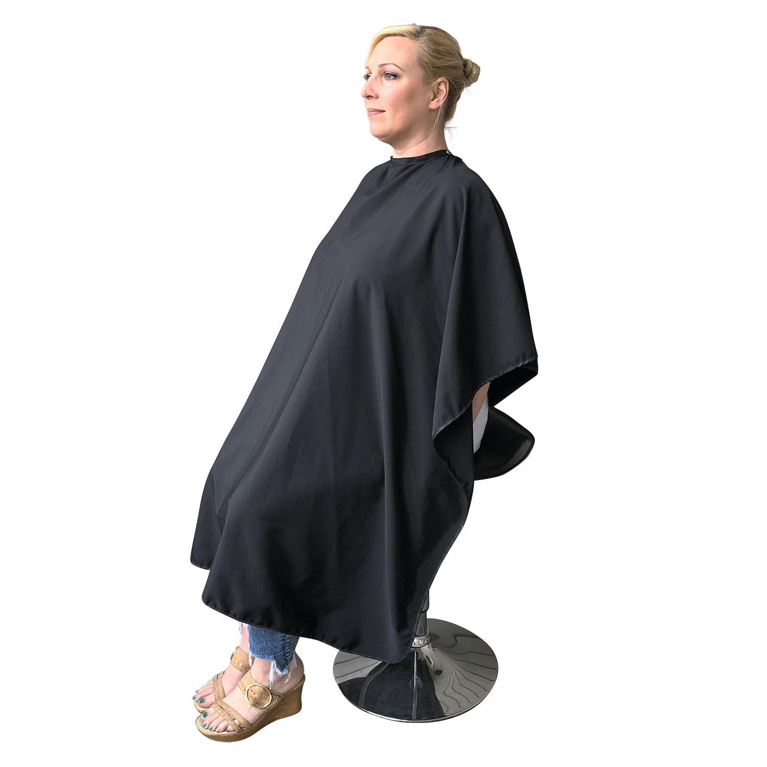ELVTE Haircutting Cape  Sustainable salon cape for longer hair. – Noa & Co